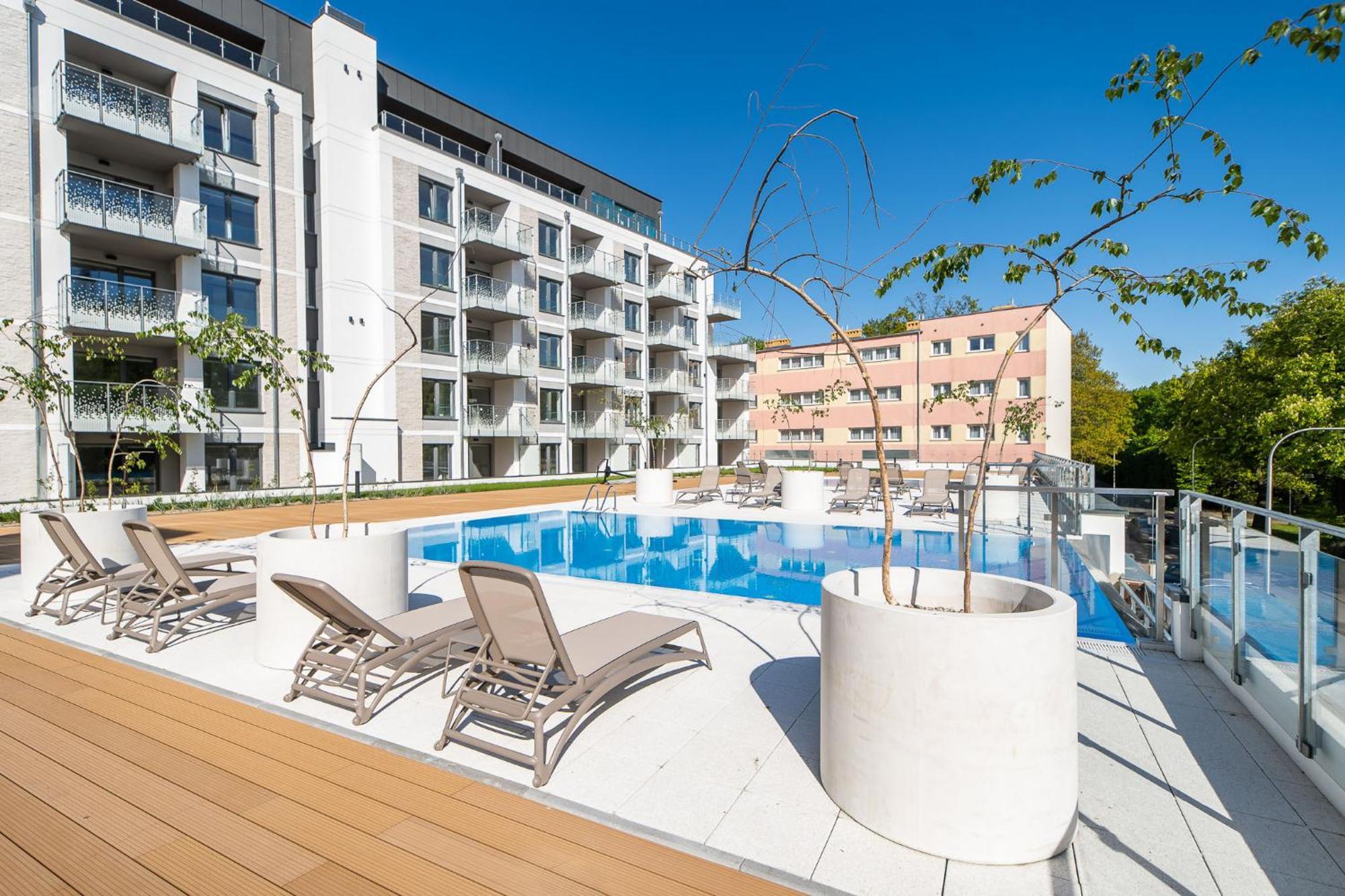 Faro Apartamenty Nadmorskie Tarasy Spa Przy Latarni I Molo Baseny, Sauny, Fitness I Parking W Cenie Kolobrzeg Luaran gambar
